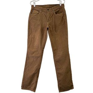 Bonobos Corduroy Straight Pant Tan Brown Men Size 31*32